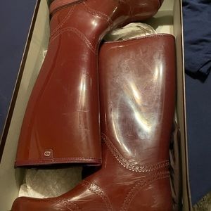 Gucci rain boots